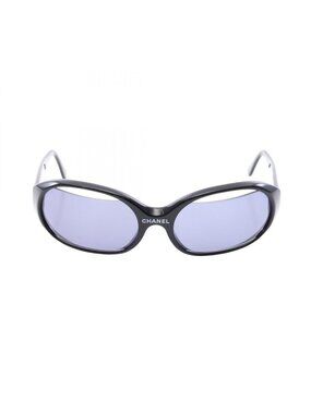 Chanel Sunglasses Logo Cutout Lens Eyewear